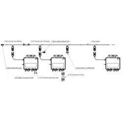 Apsystems Female connector 25A AC DS3 Series - Wsolar.Shop