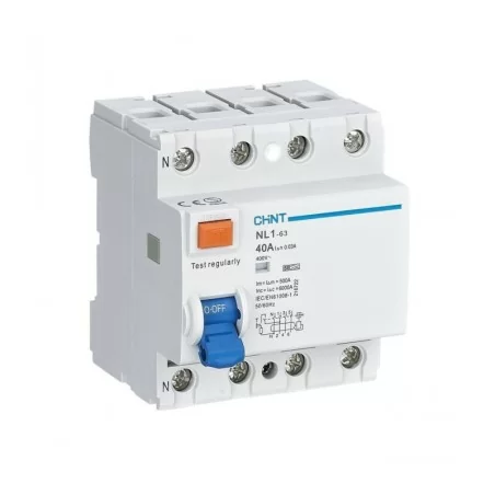 Differentieel Chint NL1-4-40-30A ASi 40A Klasse A - Wsolar.Shop