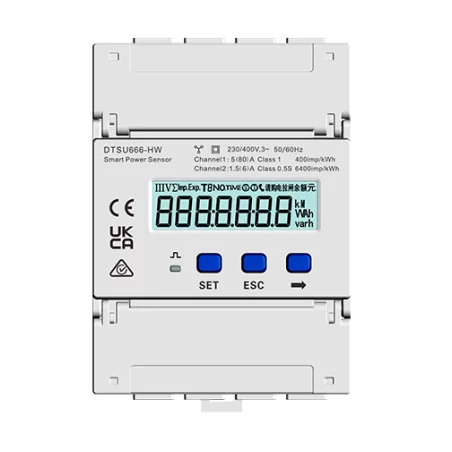 Sensor de potência inteligente Huawei DTSU666-HW/YDS60-80 3-PH - Wsolar.Shop