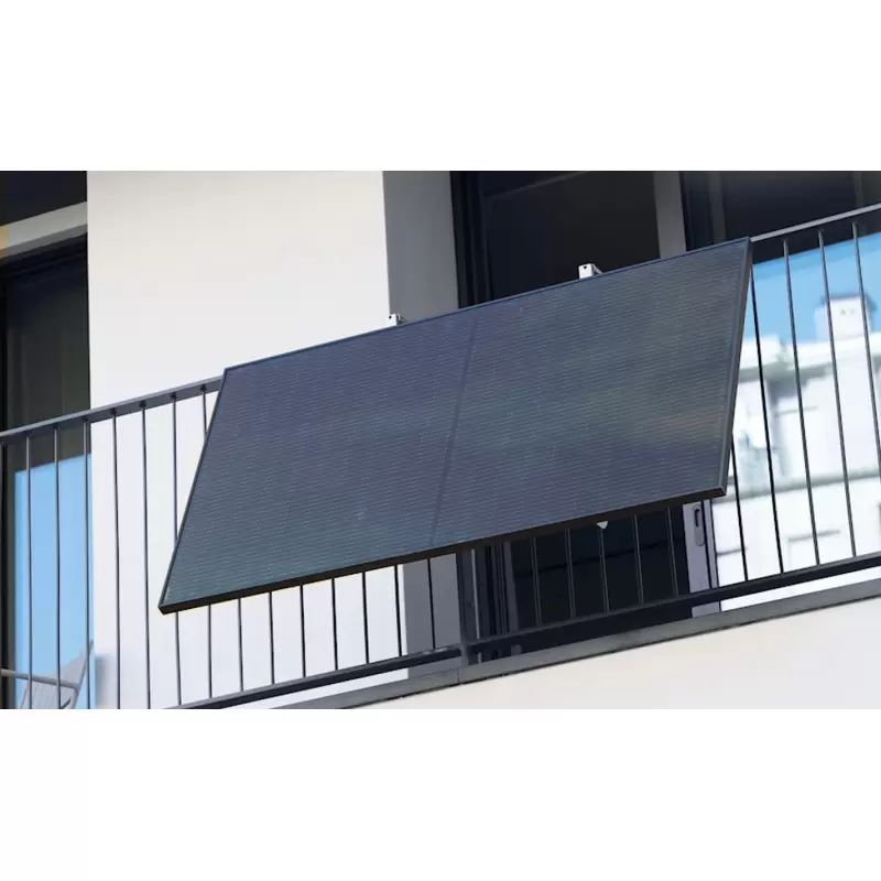 Kit balcone 2 pannelli 420w + inverter integrato