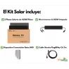Kit balcone 2 pannelli 420w + inverter integrato - Wsolar.Shop