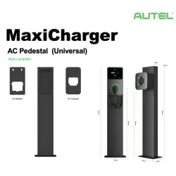 Autel Pedestal Simples para Maxicharger e Compacto