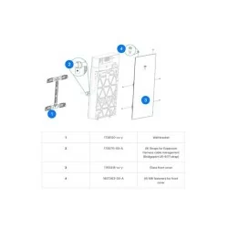 Kit da parete Tesla per modulo di espansione Powerwall 3 - Wsolar.Shop