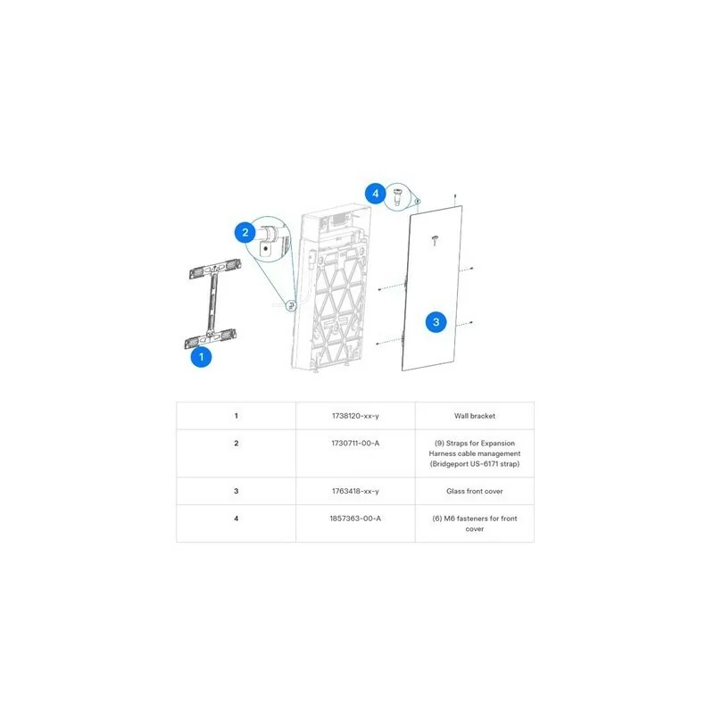 Kit mural Tesla pour module d’extension Powerwall 3 - Wsolar.Shop
