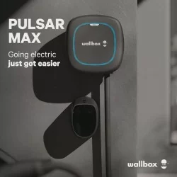 Wallbox Pulsar Max OCPP 7.4 Cable 5m Negro