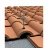 3-Platten-Aufbausatz für Dachmontage