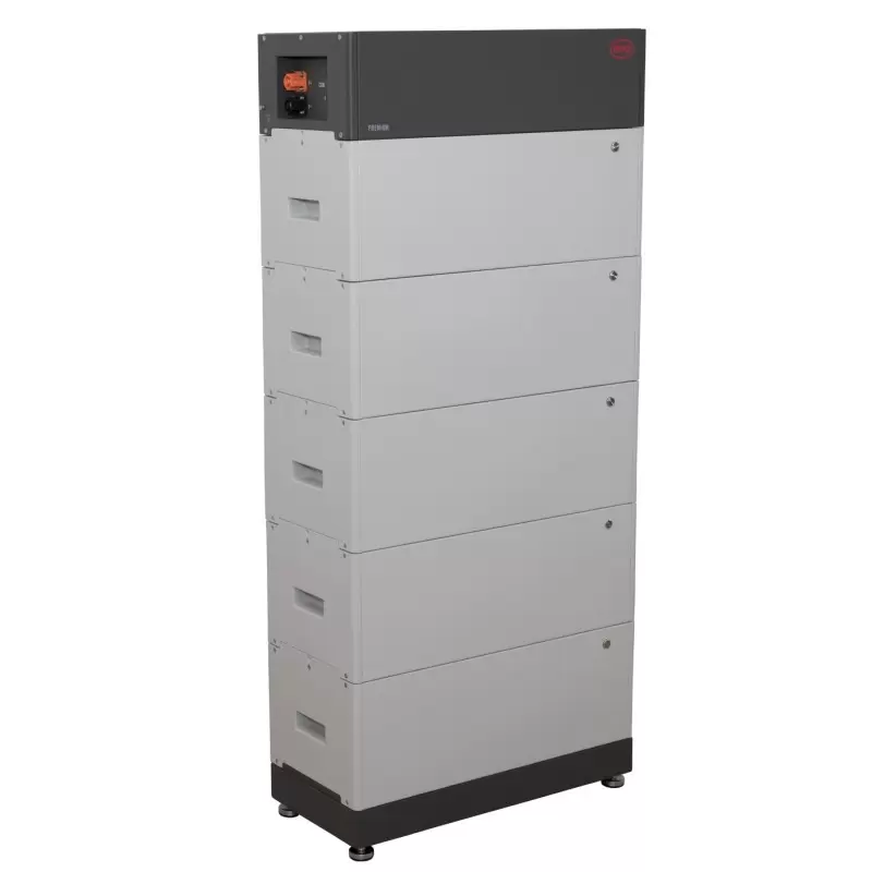 5x BYD Premium HVS 12,8 kWh + Socle - Wsolar.Shop