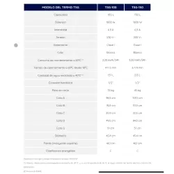 Wifi electric solar water heater TSG Elnur Gabarron 150L - Wsolar.Shop