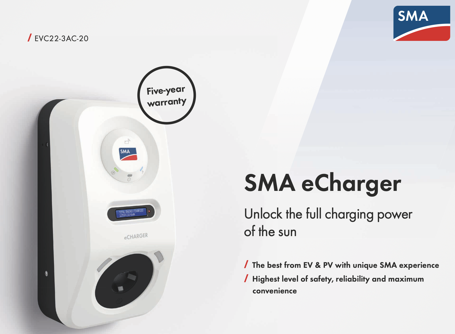 Sma eCharger 22kW Socket